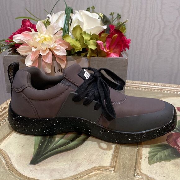 Snibbs Spacecloud Work Shoes Slip & Water Resistant Charcoal Gray Sz 7.5 EUC - Picture 6 of 14